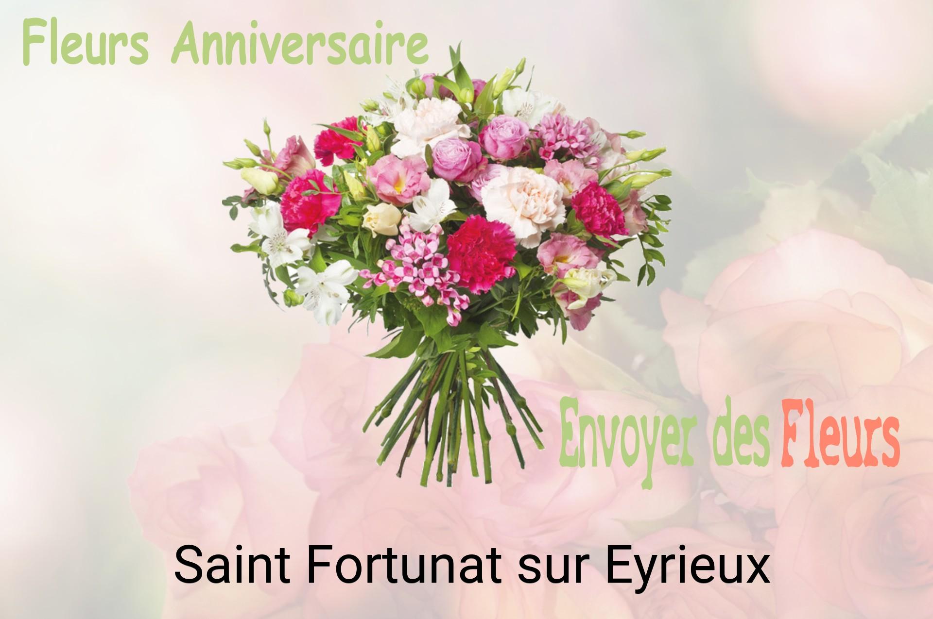 Bouquet de fleurs d’anniversaire livré à Saint-Fortunat-sur-Eyrieux