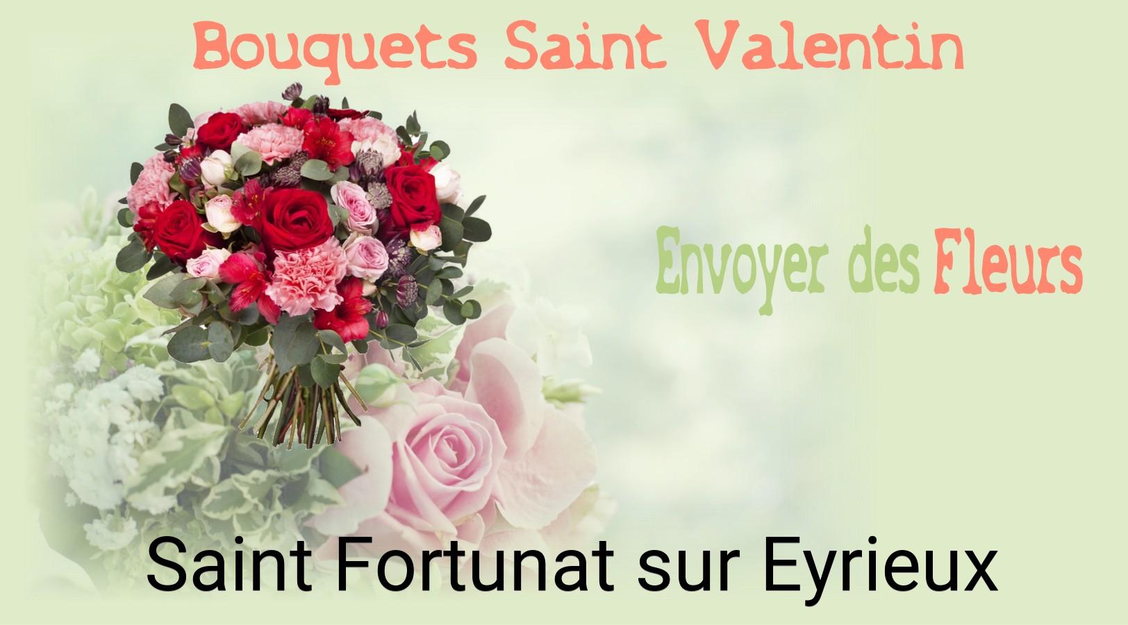Roses de Saint-Valentin livrées à Saint-Fortunat-sur-Eyrieux
